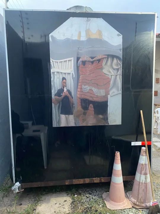 Trailer food truck 2x2,5m em ACM  - Foto 6