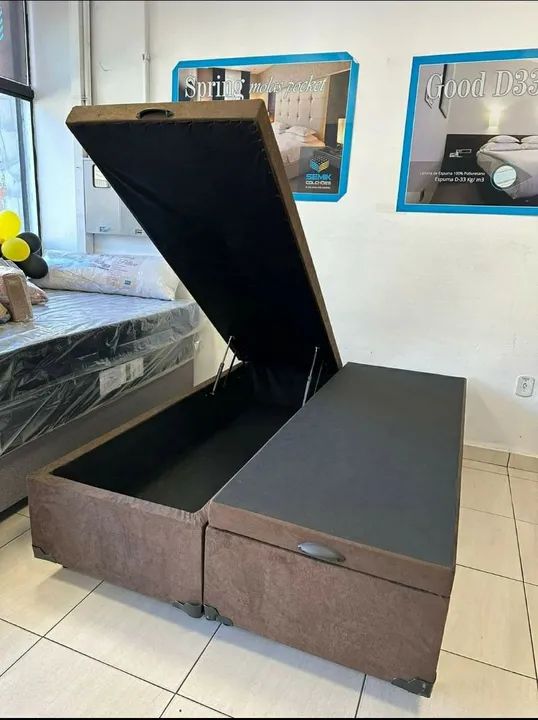 Base Box Queen 1, 58 plus entrega grátis  - Foto 2