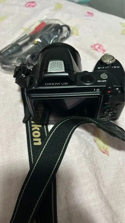 Câmera semiprofissional nikon L120 - Foto 3