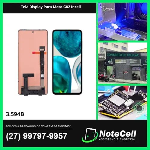 Tela Display Para Moto G82 Incell- Instalação Expressa Em 30 Minutos!