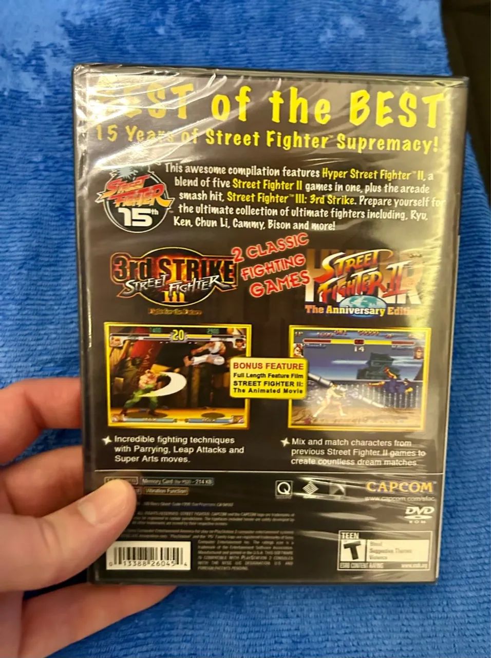 STREET FIGHTER ANNIVERSARY COLLECTION LACRADO (PS2). - Foto 2