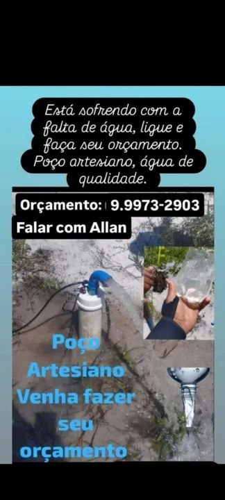Poço artesiano venha fazer seu orçamento 