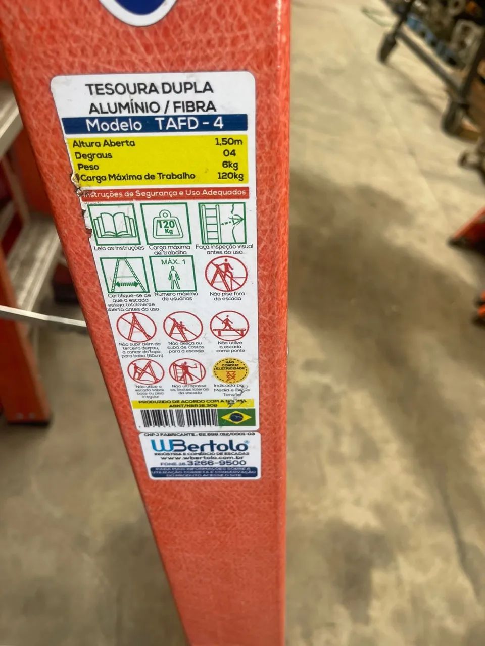 Escada de fibra - Foto 3