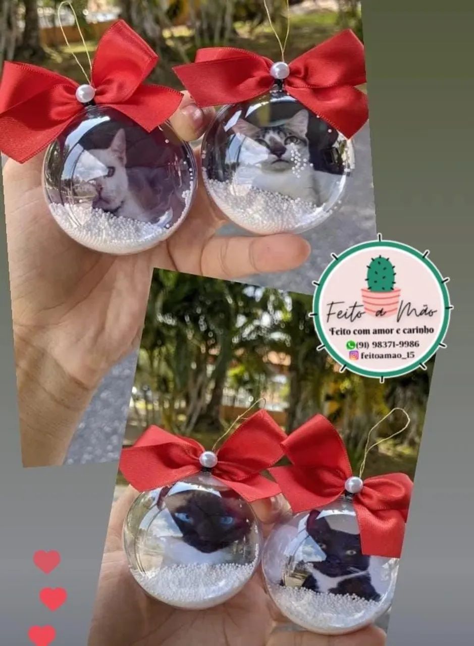 Bolinhas de natal personalizadas  - Foto 4