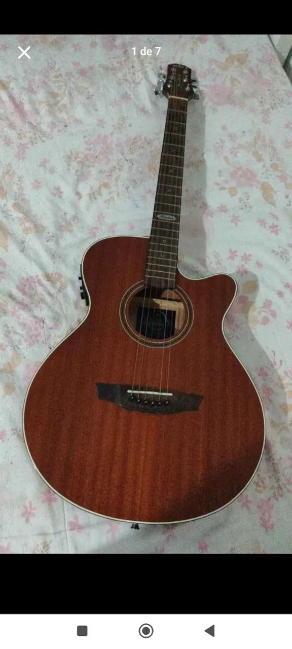 Violão Strinberg Black series guitars com capa
