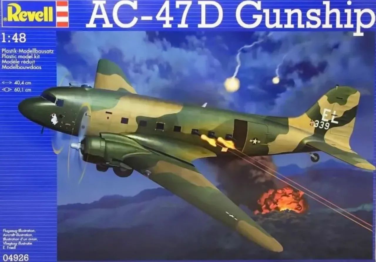 AC-47D Gunship 1/48 Revell - Hobbies e coleções - Santa Rosa, Niterói ...