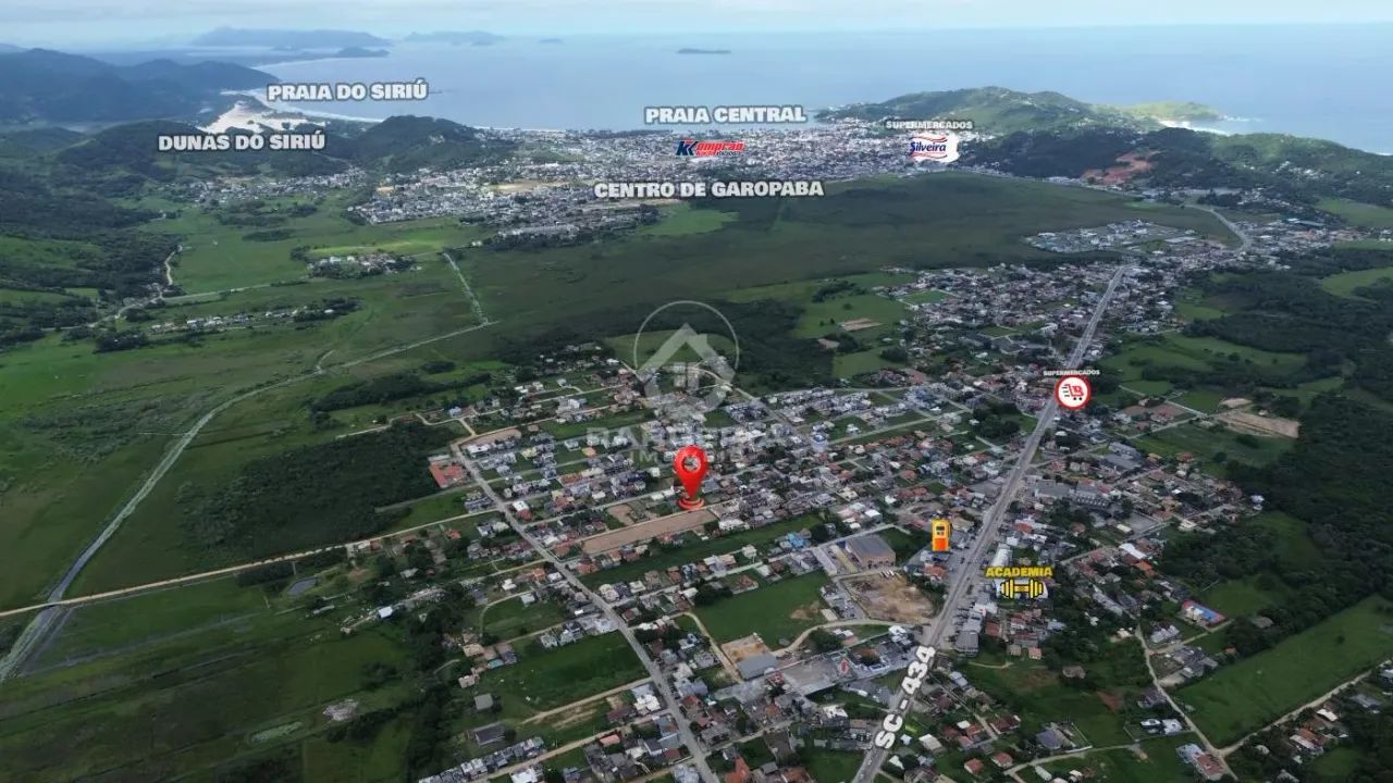 Este terreno plano de 367,86 m² em Areias de Palhocinha Garopaba é a oportunidade que você