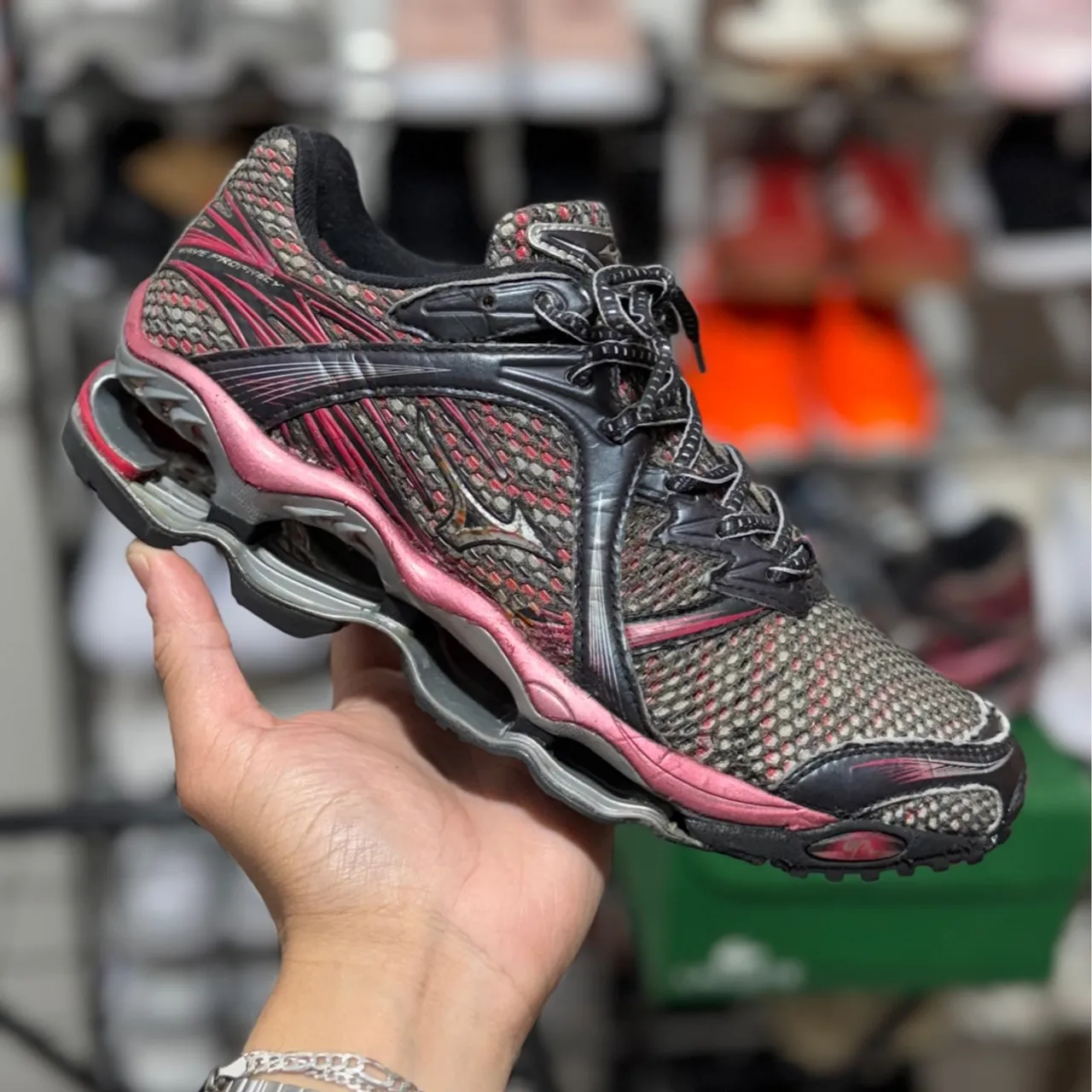 Tênis Raro Mizuno Wave Prophecy 1 Cereja Original