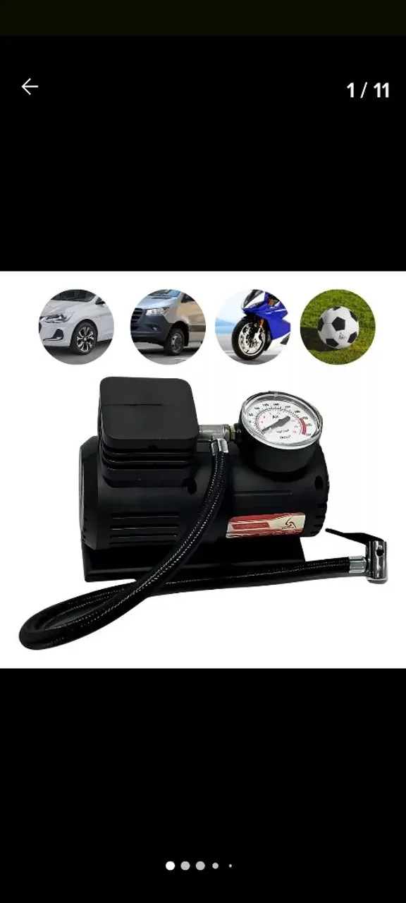 Compressor de Ar Portátil para Carros