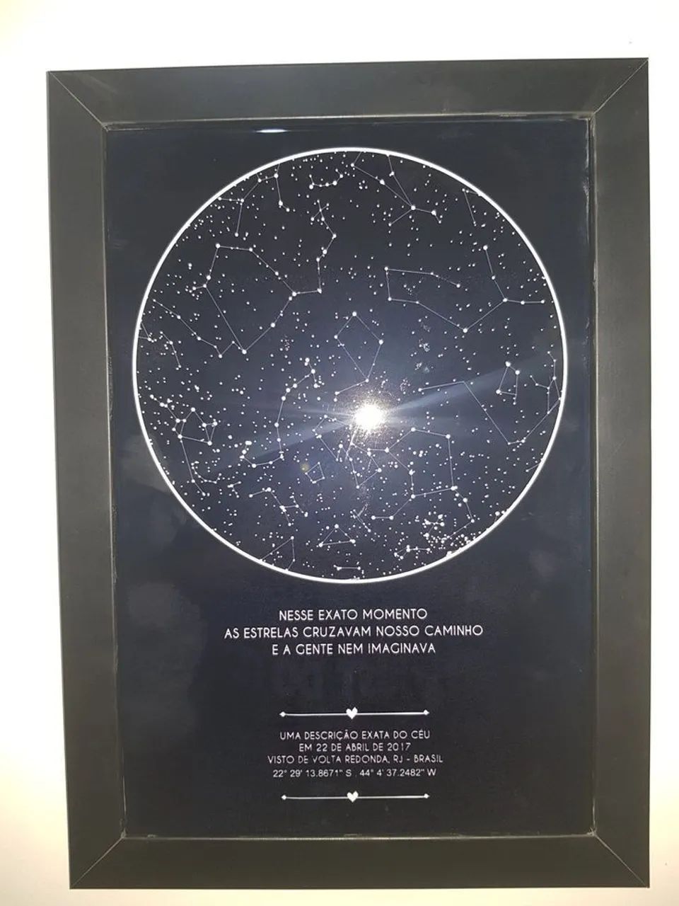 Quadro Estrelas, Mapa das estrelas - Data Especial - Foto 3