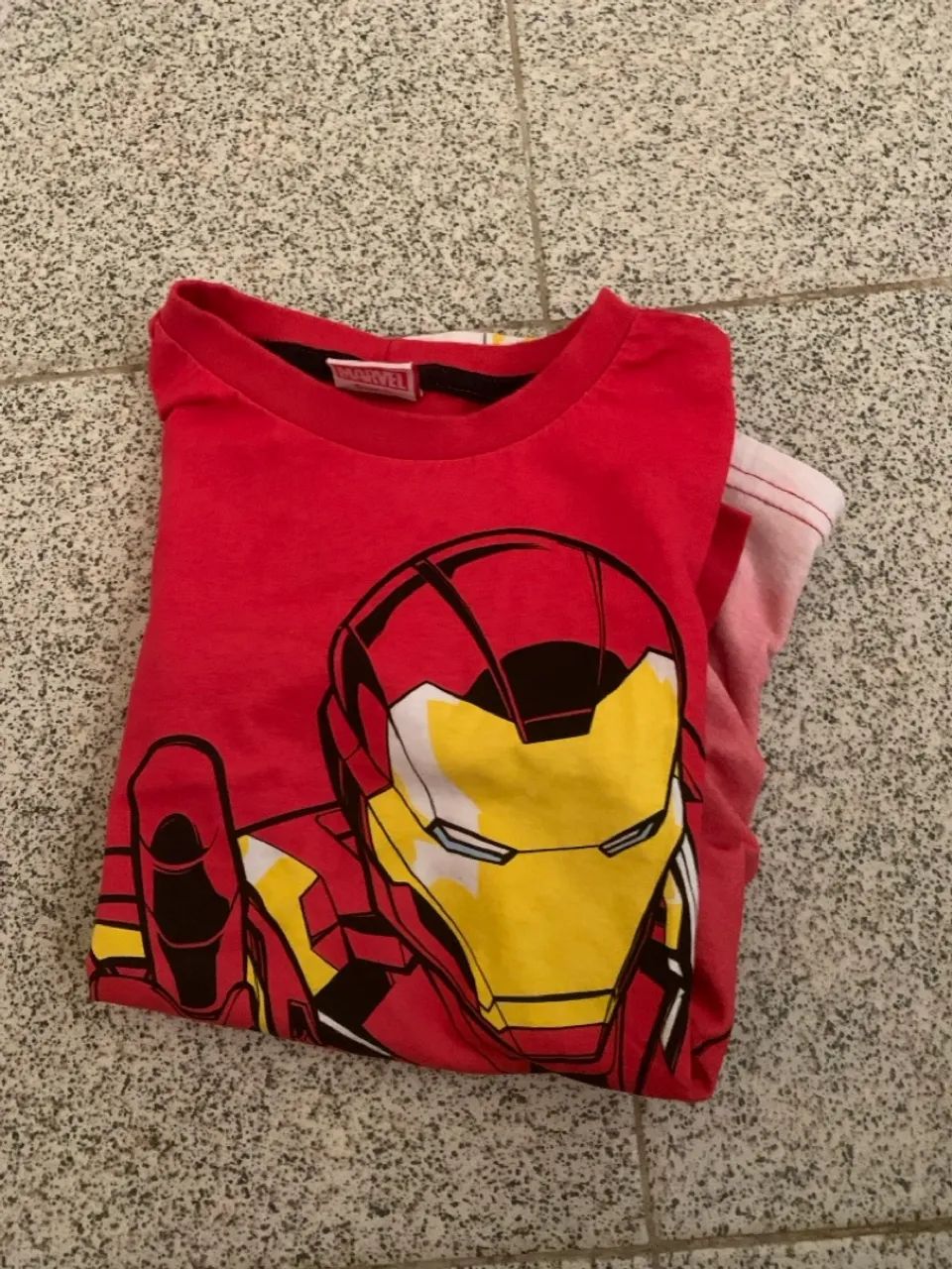Camiseta Infantil Homem de Ferro - Tamanho M