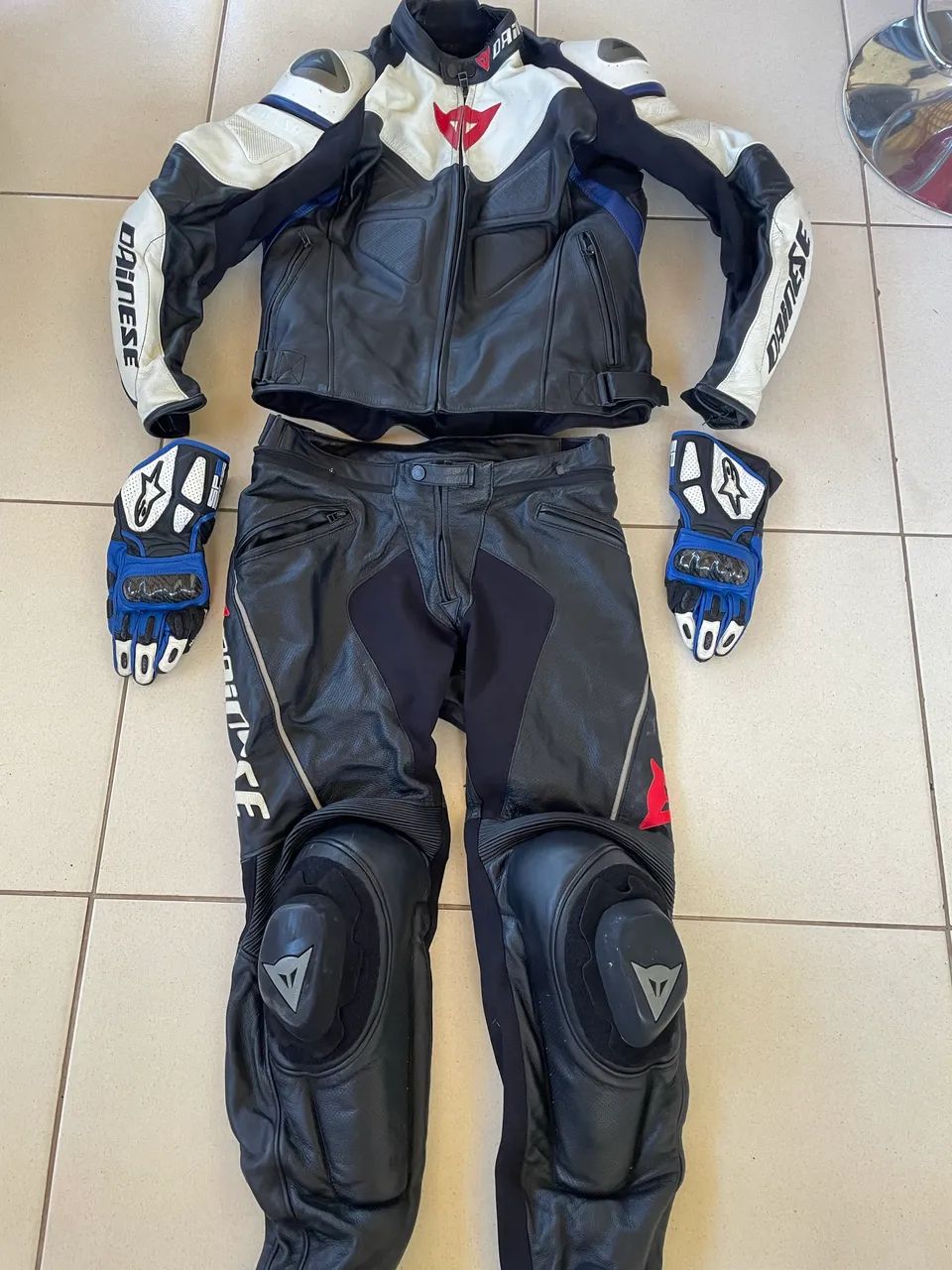 Conjunto de Motociclista, Dainese-couro  - Foto 4