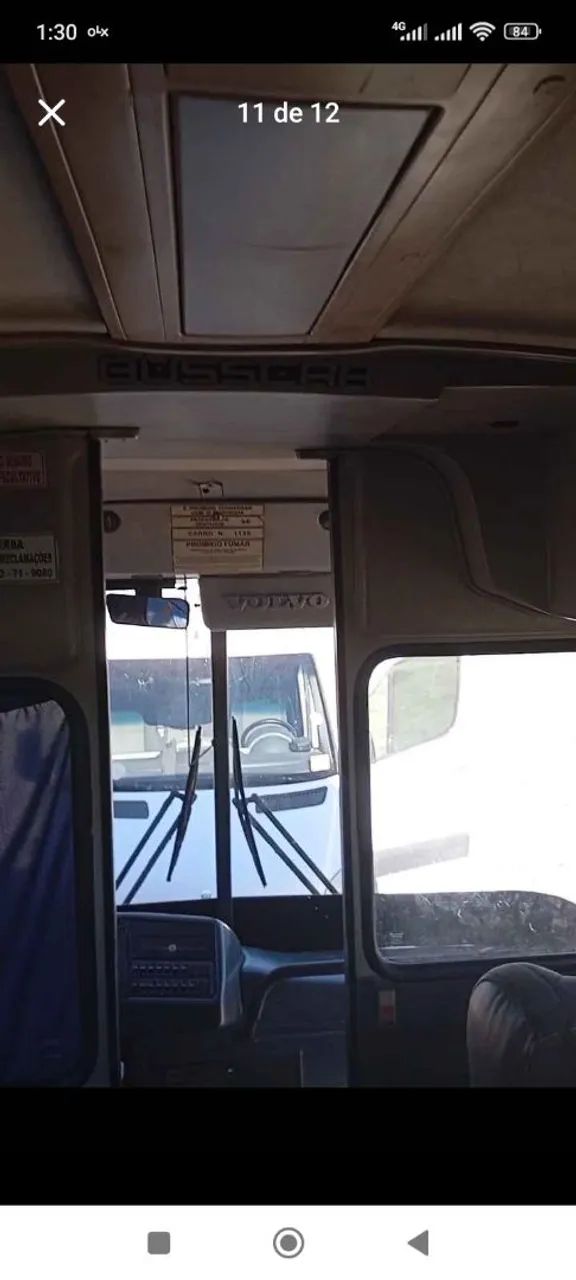 Ônibus volvo B7 motor traseiro 50 mil reais - Foto 7