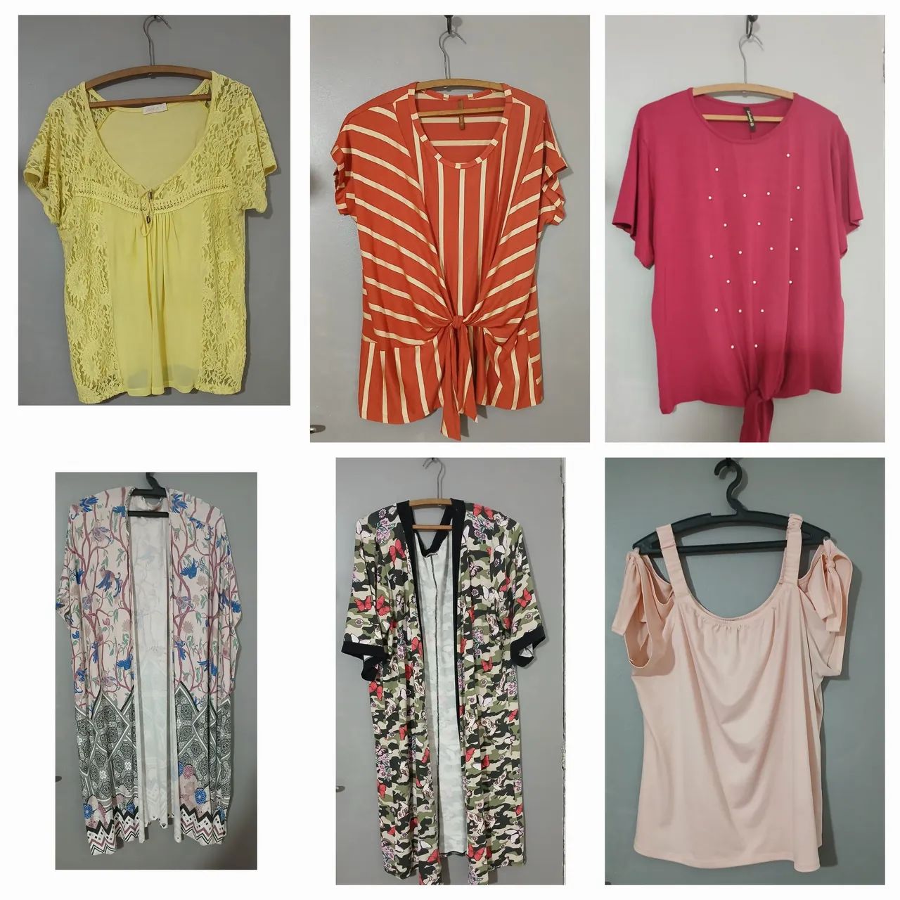 Lote com 35 peças plus size moda feminina  - Foto 5