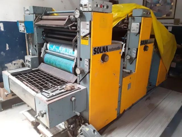 Impressora Off-set Solna 264 Bicolor - Máquinas para produção