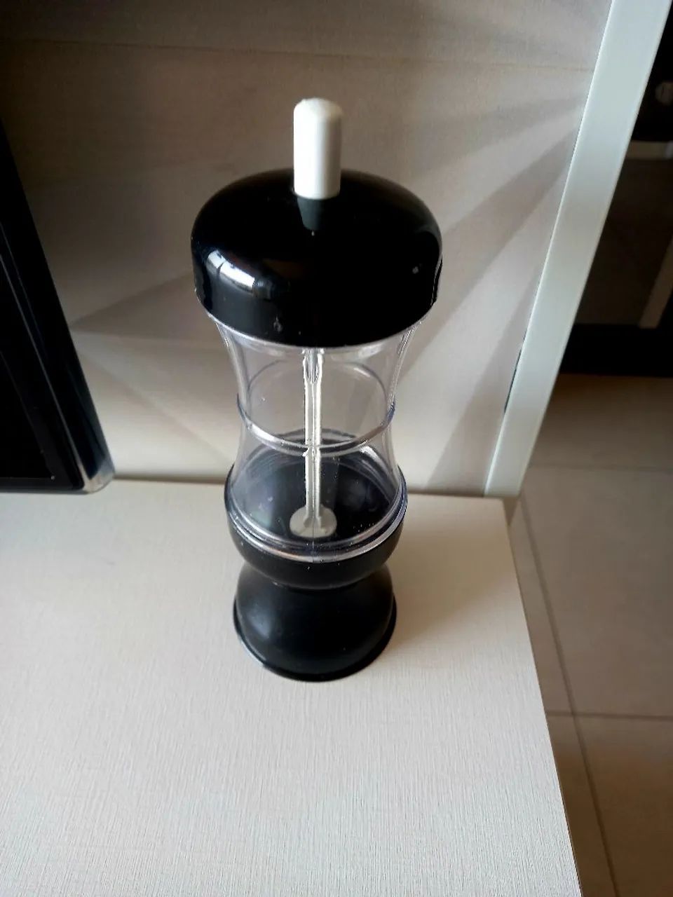 Açucareiro moderno de clique - Preto 