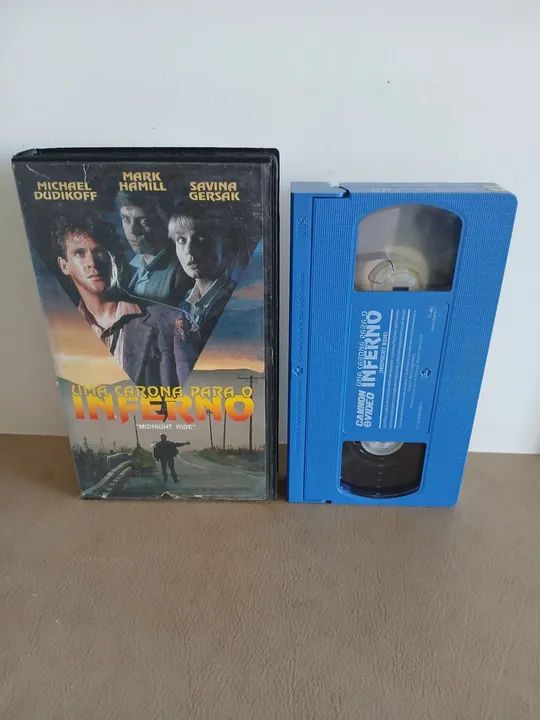 Fira VHS Uma Carona Para o Inferno - Rara