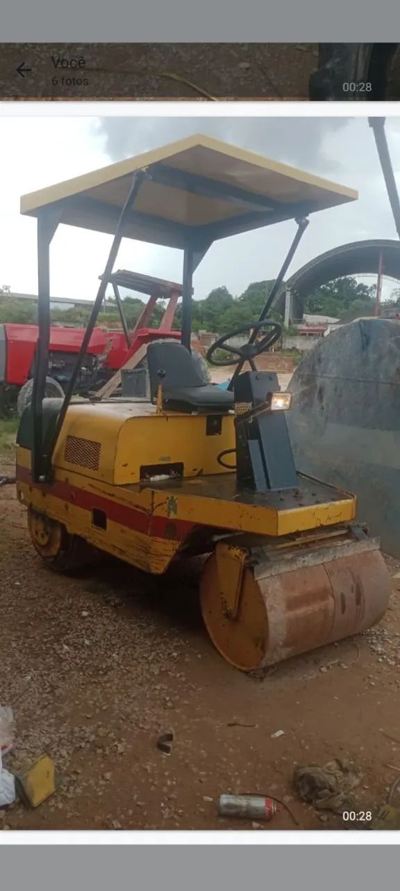 Rolo Compactador Dynapac LR-95 ano 2010