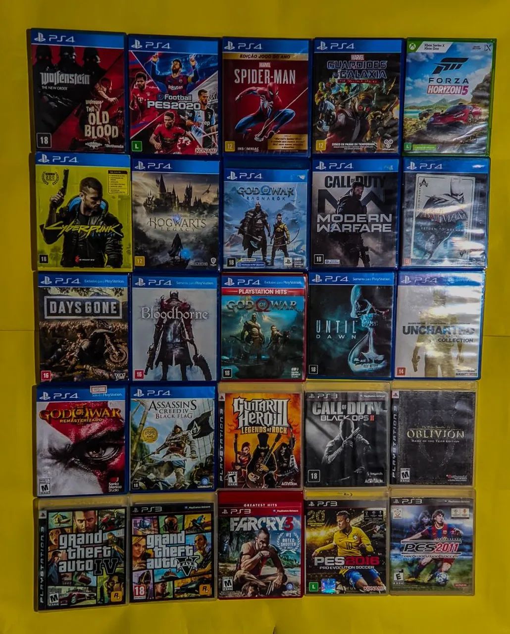 JOGOS DE PS3, PS4 E XBOX Á PARTIR DE R$ 30