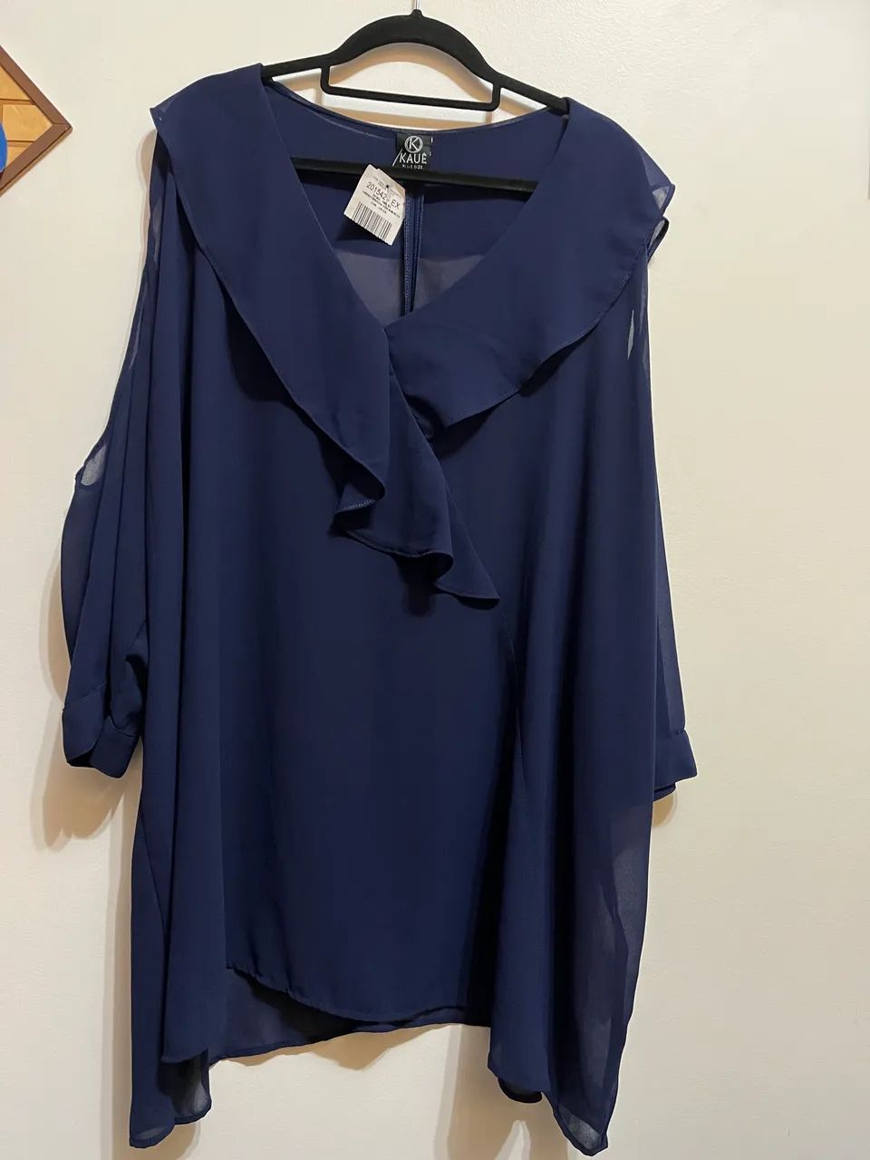 Camisa Feminina Kauê - Plus Size - Foto 2