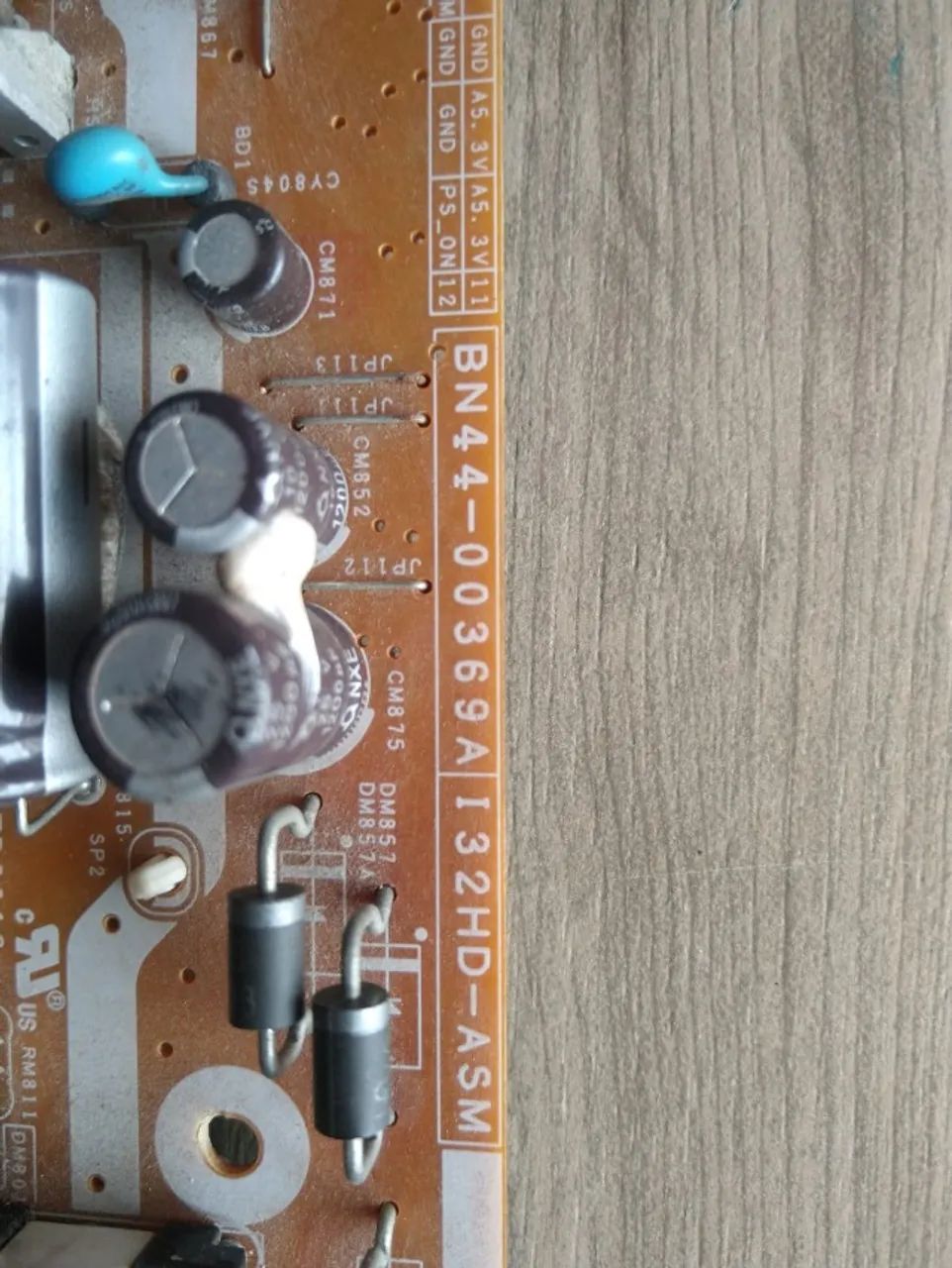 Placa de alimentação para TV LCD SAMSUNG, BN44-00369A, LN32C350D1D, 32 polegadas - Foto 3