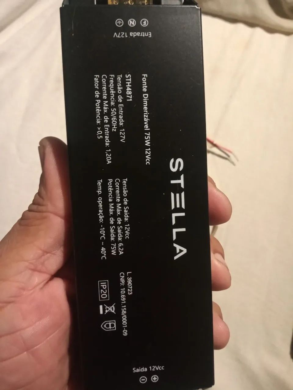 Fita de LED com Fonte 75w 12v - Foto 3