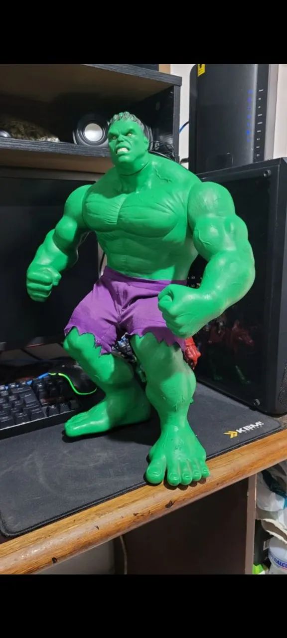 Boneco Hulk - 45cm - Articulado - Foto 5