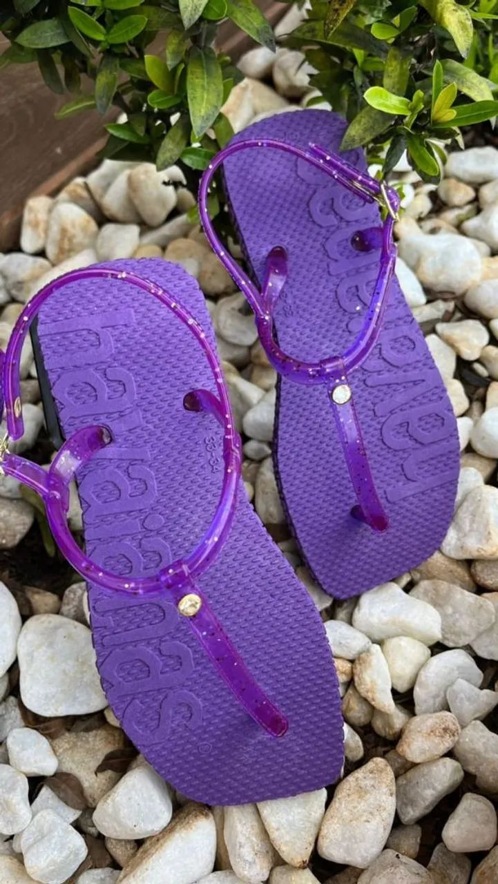 Sandálias Havaianas Roxo