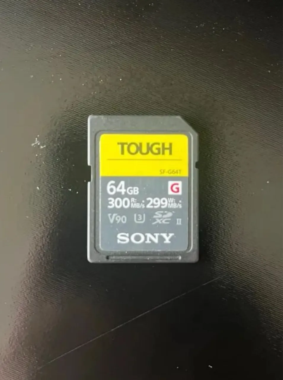 Cartão de Memória Sony TOUGH 64GB V90