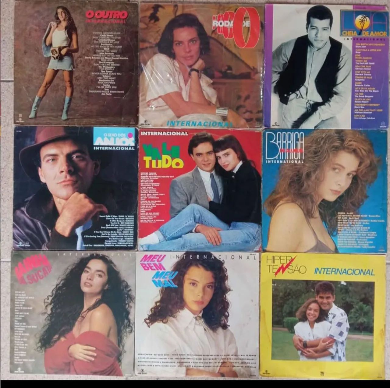 disco de vinil de novelas internacional, novelas clássica de época.