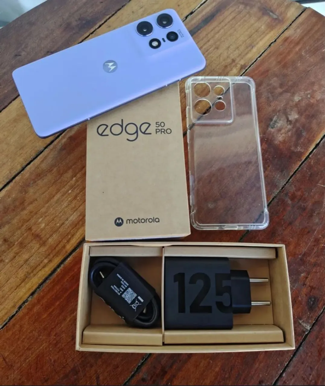 Edge 50 Pro completo com nota fiscal e garantia aceito trocas em s24,s24 fe, iPhone 13