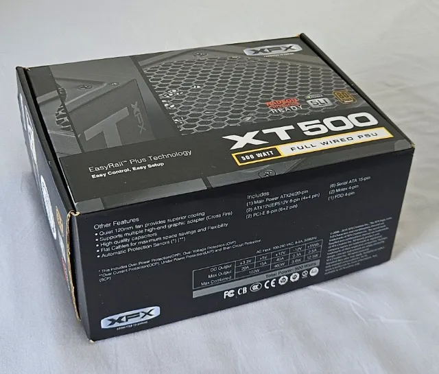 Fonte de Alimentação XFX XT Series 500W