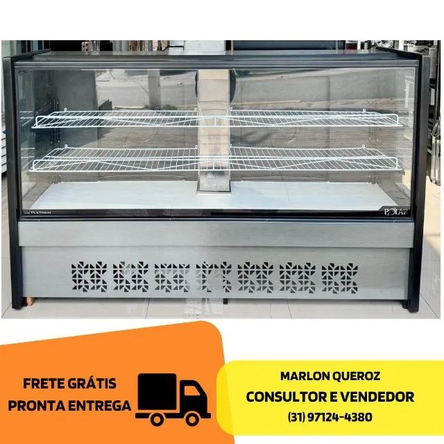 Balcão de Bolos e tortas Refrigerado Polar
