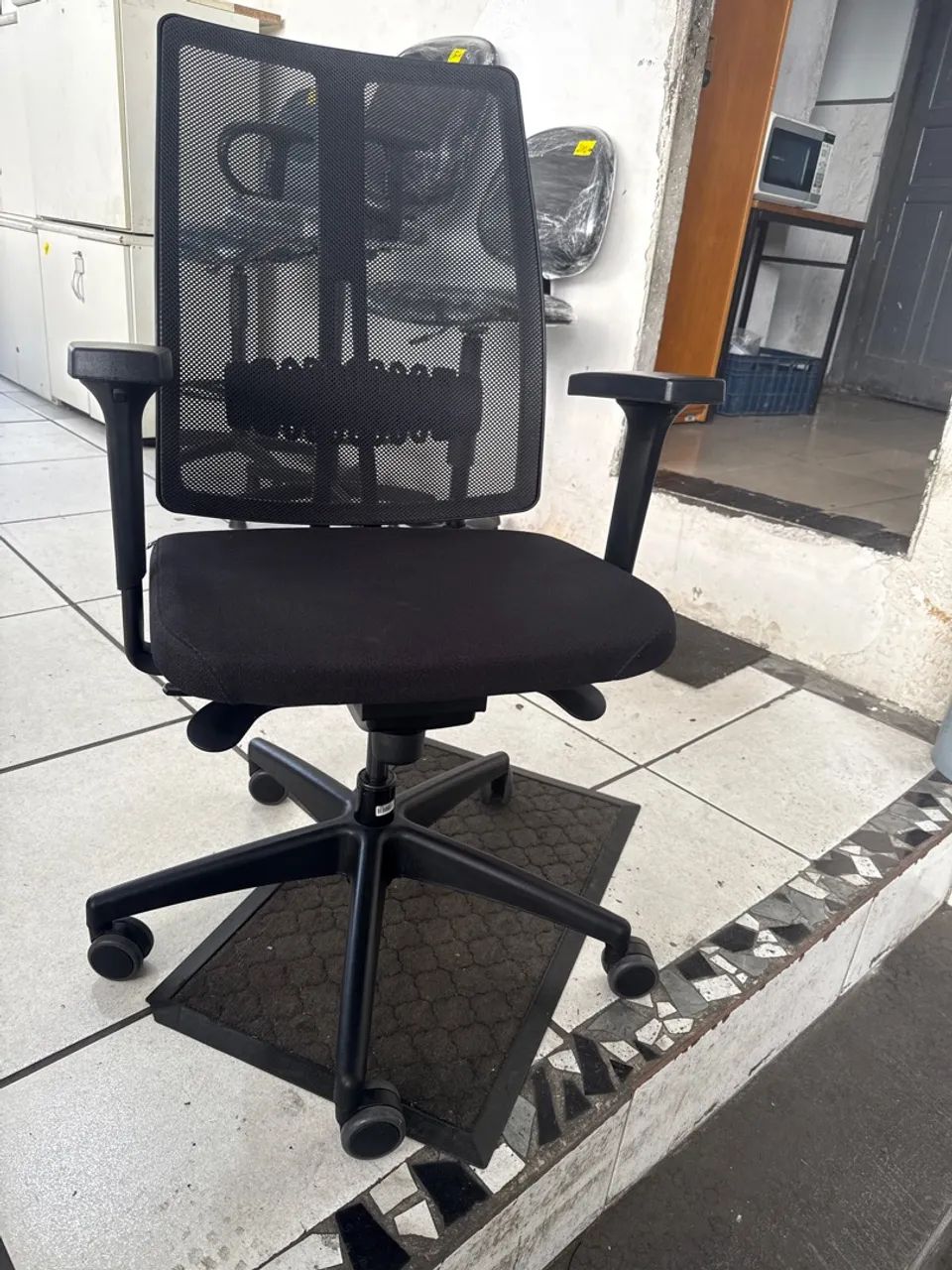 Cadeira flexform led all black 