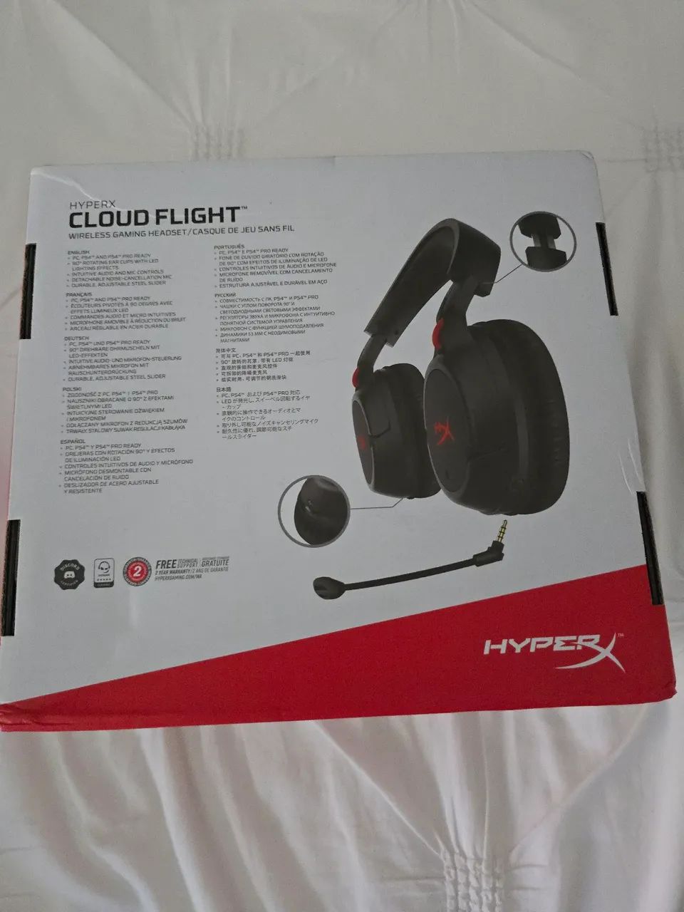 Hyperx cloud flight wireless - Foto 3