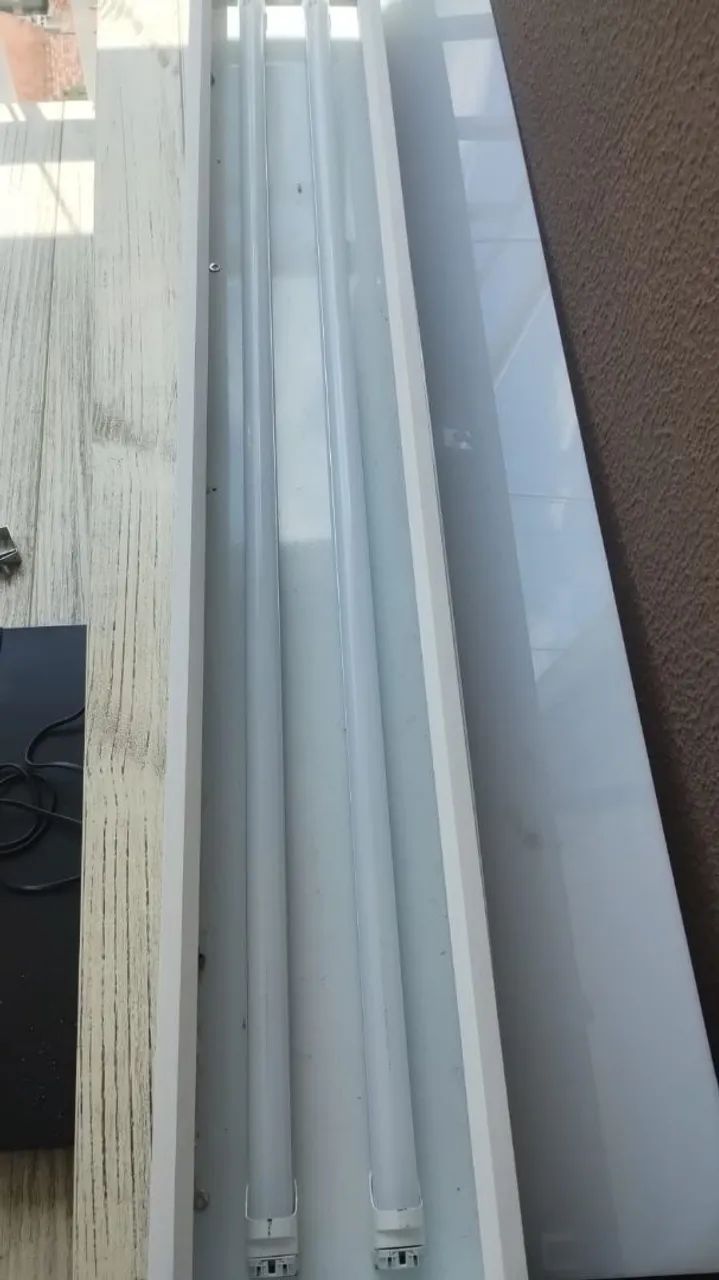 Luminária de Embutir Retangular 1,50x19 com Lâmpadas  (Leia)  - Foto 2