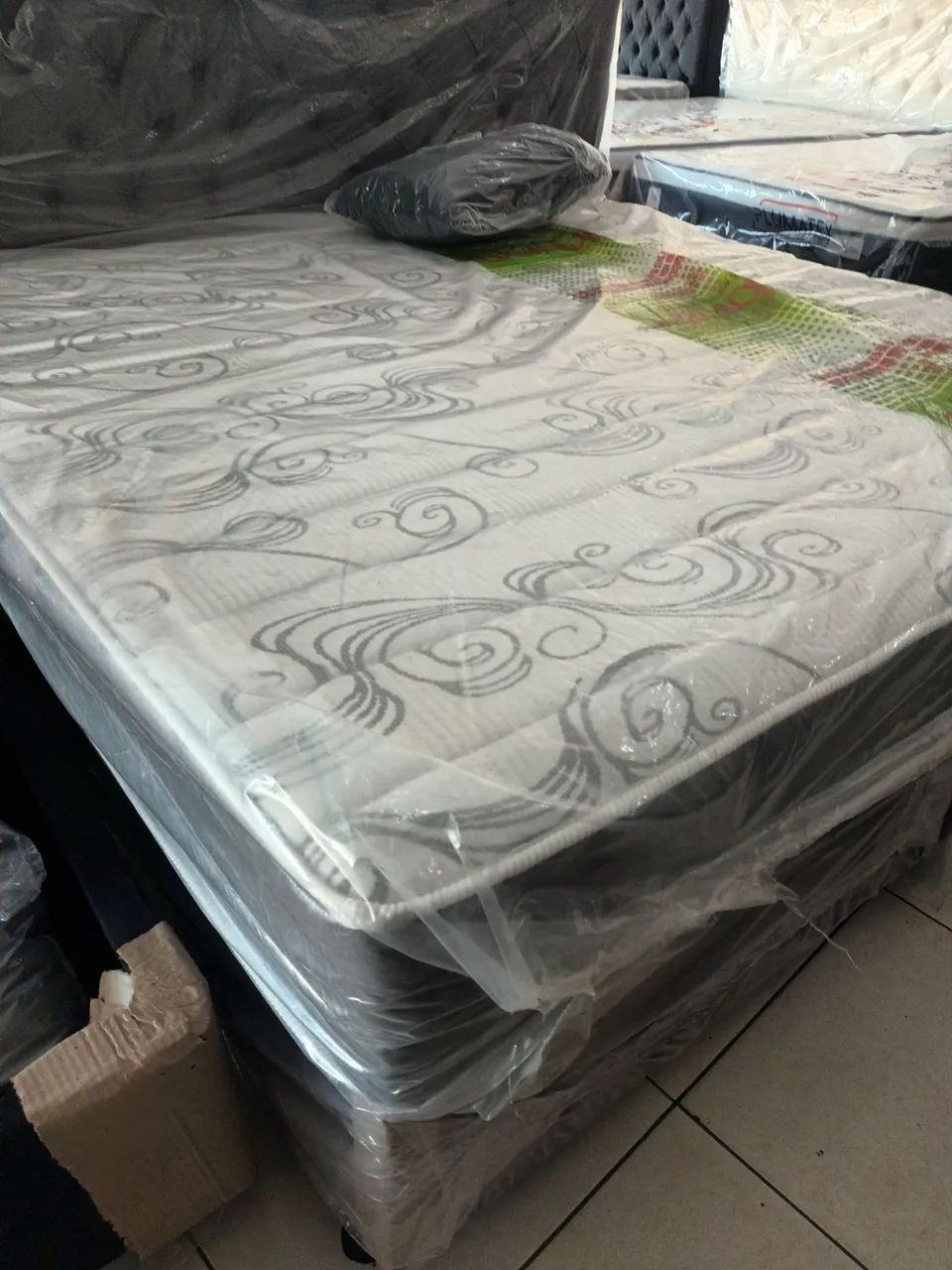 Super King  na promoção  colchão molas ensacadas 
