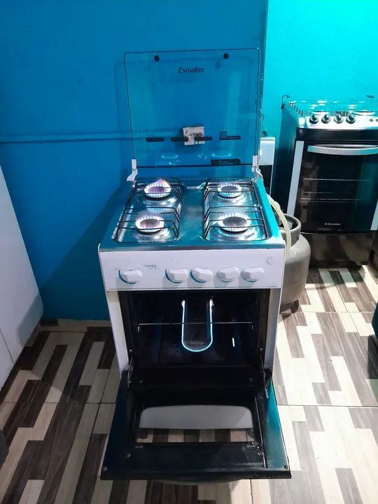 Fogão 4 Bocas Esmaltec Ele E Esqueiro Não Entrego Tem Que Retirar No Local  - Foto 2