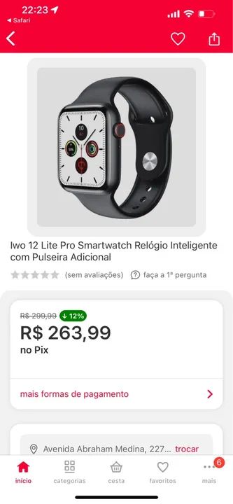 Smartwatch iwo 12 lite pro - Foto 4