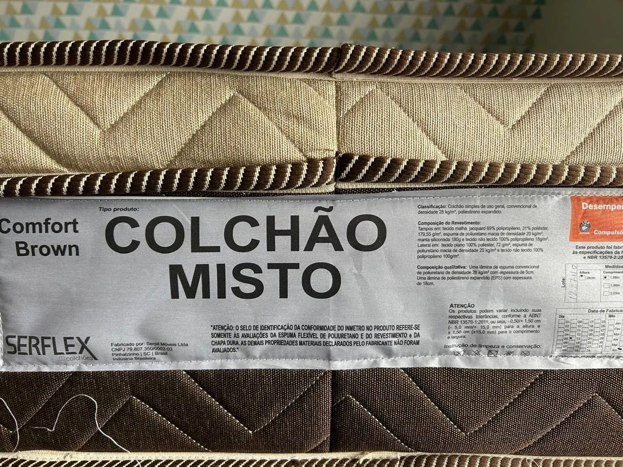 Colchão da marca Serflex64221277676162123
