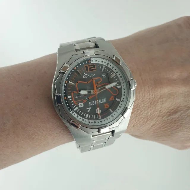 Relógio Condor Austrália Racing Mod 9019 Masculino Retrô - Foto 4