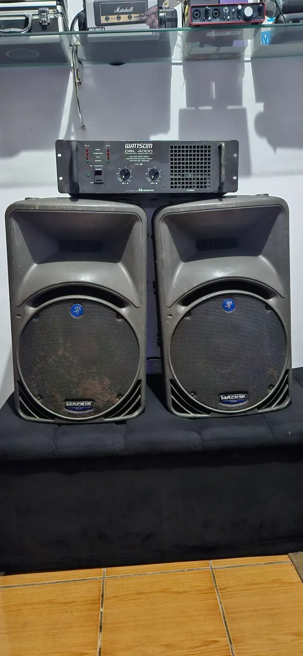 Caixa de Som Mackie C300