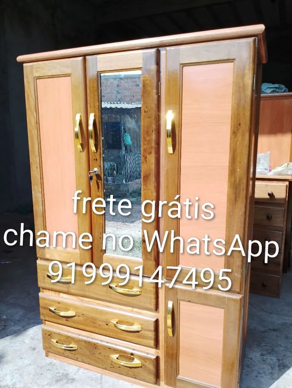 Guarda roupa novo a pronta entrega 