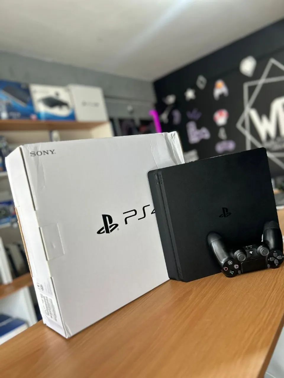 Ps4 Slim c/ Garantia completo - Foto 2