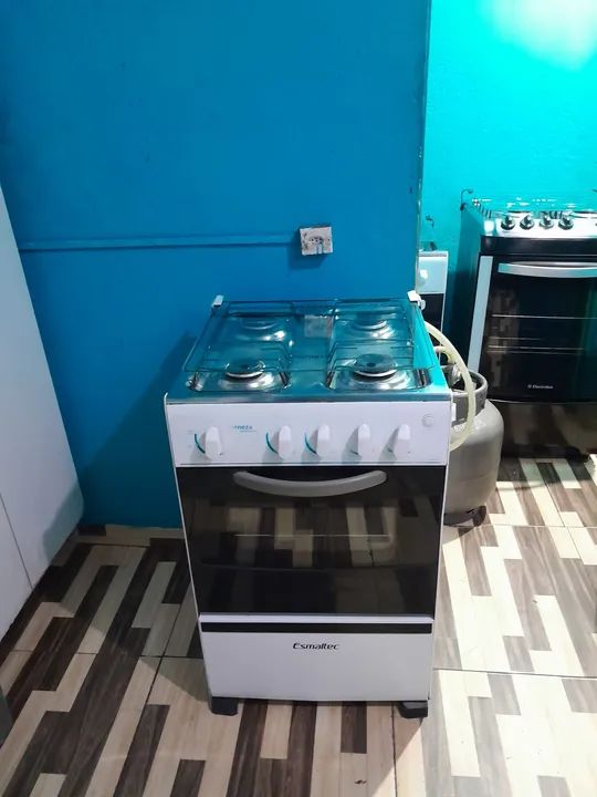 Fogão 4 Bocas Esmaltec Ele E Esqueiro Não Entrego Tem Que Retirar No Local  - Foto 6