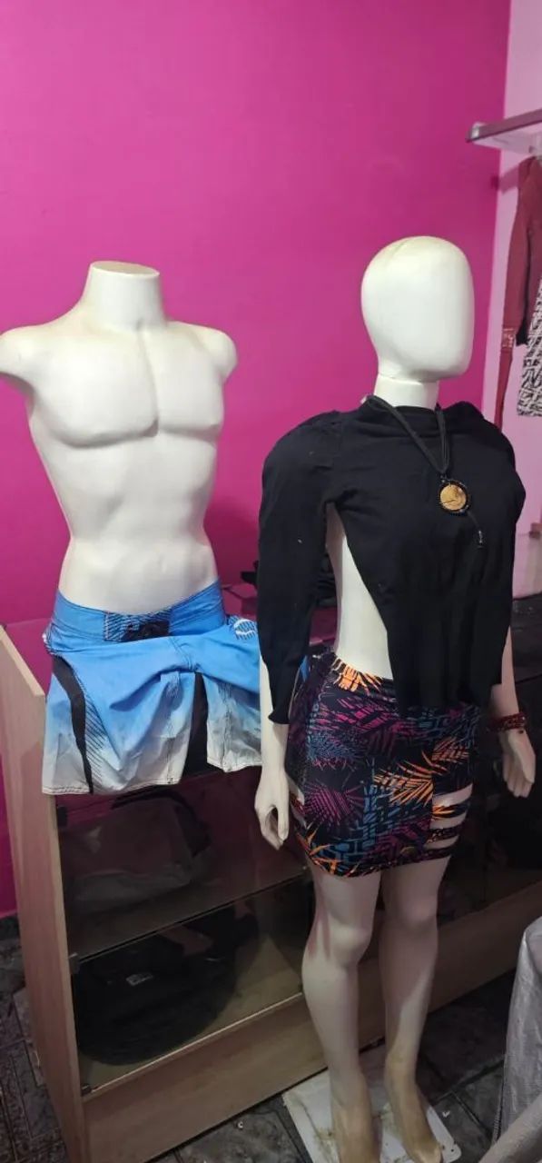 Móveis e acessórios para loja de roupas completo - Foto 6