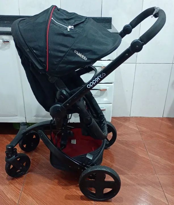Carrinho de Bebê completo c/bebe conforto modelo 3 em1 KIDDO  - Foto 5