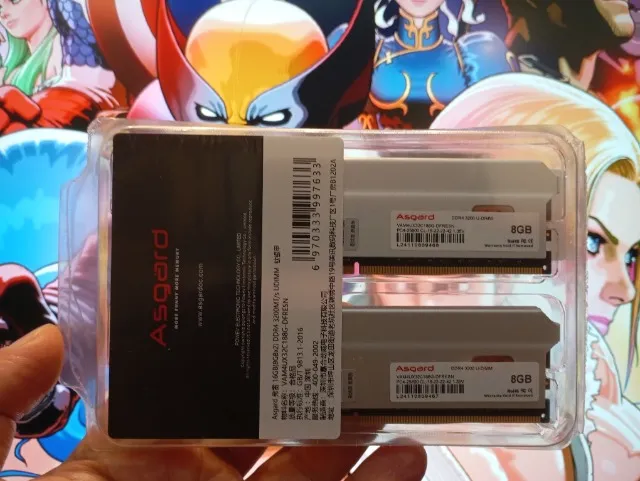 [Novo] Memória Ddr4 Asgard T3 2x8 GB (16GB) 3200 mhz