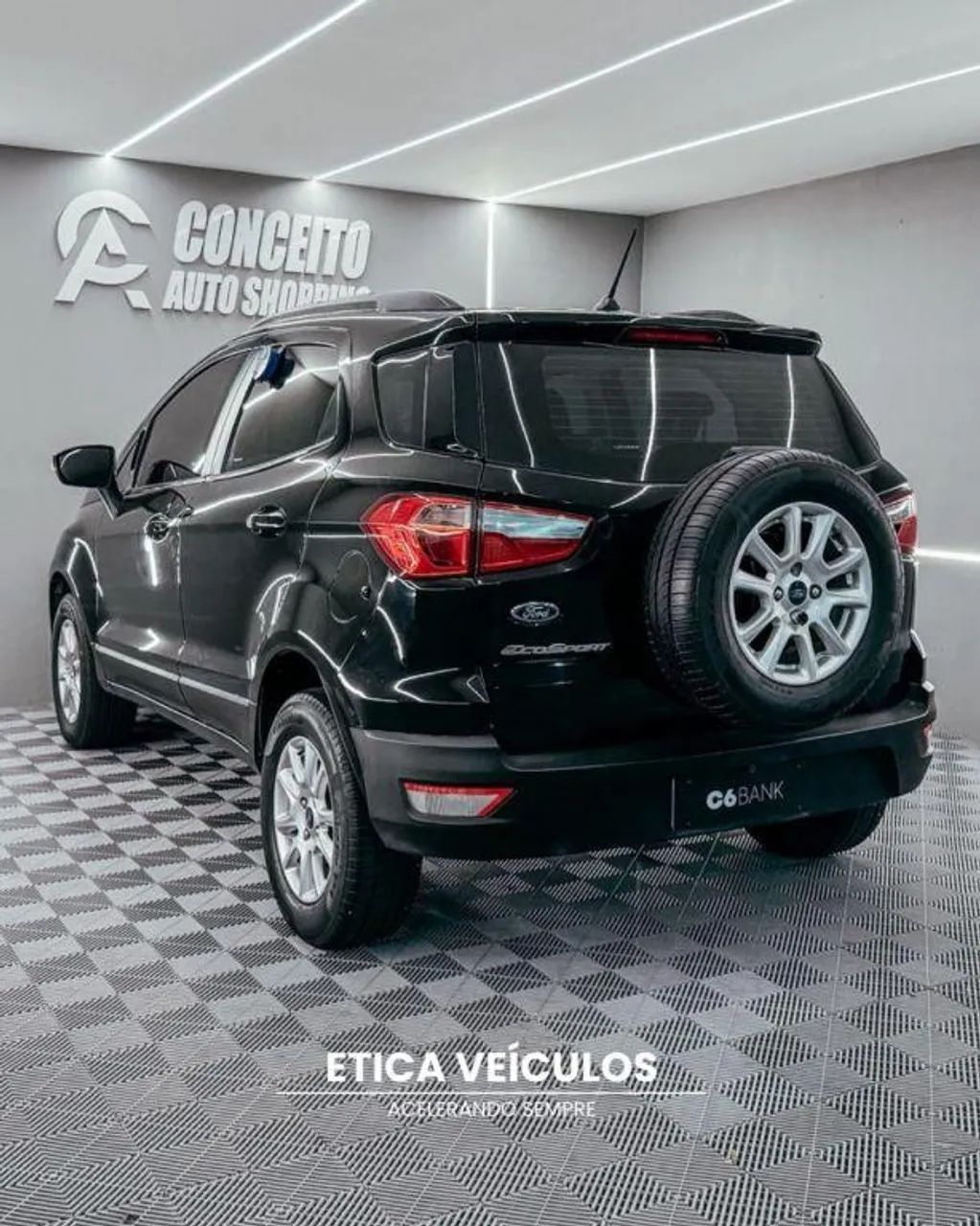 Ford Ecosport Se 1.5 Flex Automático 2020 Preto - Foto 6