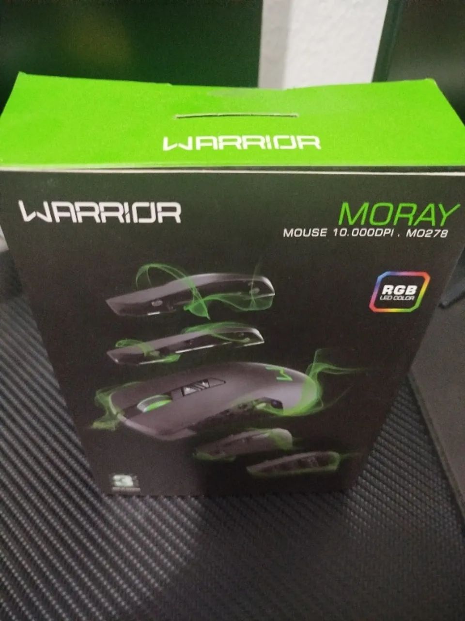 Mouse Gamer - Warrior Moray (Mo278) com 10000DPI, Personalizável, RGB - Foto 2